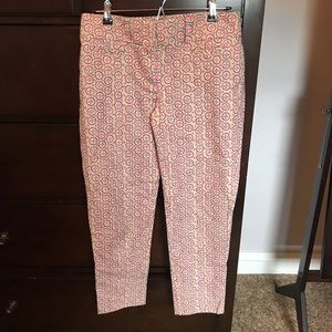Loft Patterned Dress Pants
